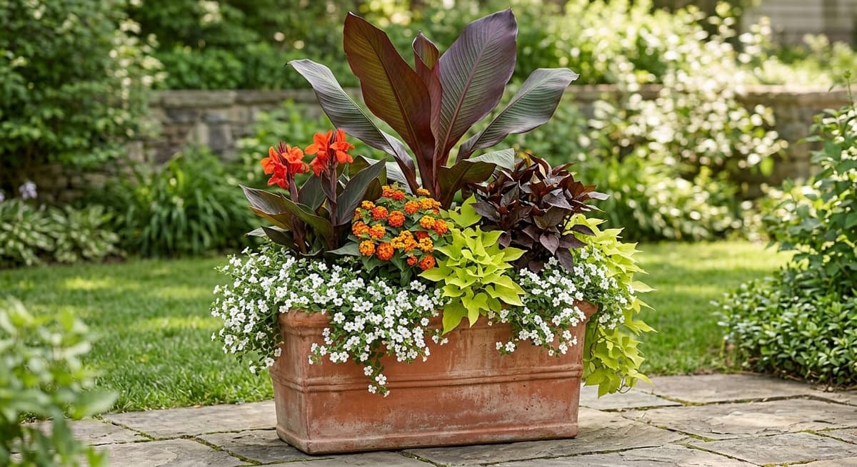 Container garden design preview